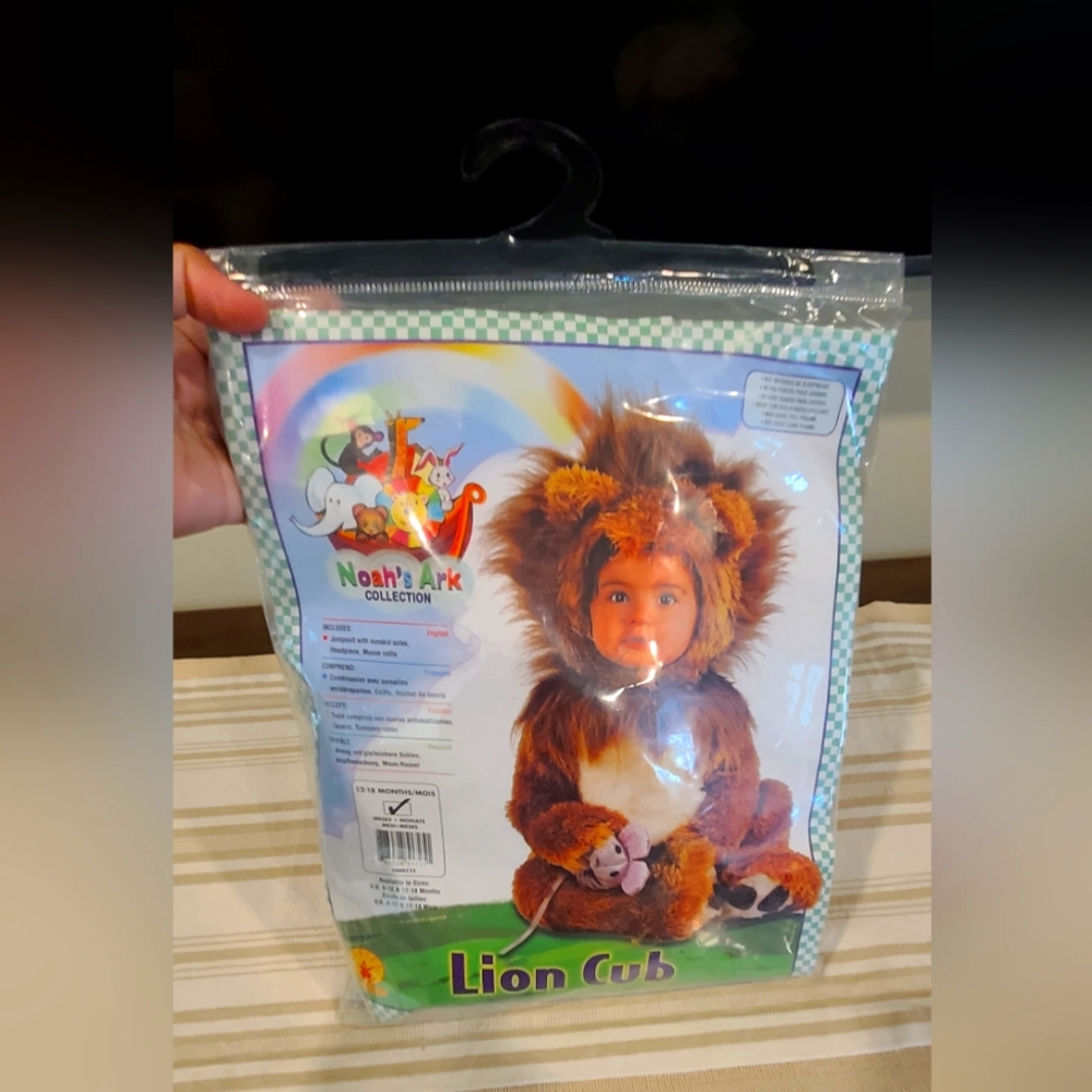 Lion cub costume for 12-18 months (Halloween  costume)